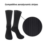 YKYWBIKE Aero Cycling Socks Unisex Aerodynamic Professional Team Race Pro Breathable Anti Slip Road Bike MTB Bicycle Socks
