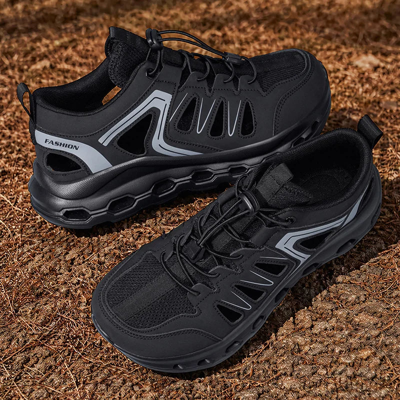Men's Hiking Shoes Waterproof All-Terrain Outdoor Sneakers Non-Slip for Trekking Camping Tactical Training Outdoor Cycling