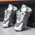 Men's trendy casual shoes with anti-slip laces for sports. Suitable for students. Anti-slip, durable, versatile and comfortable