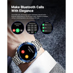 1.43" AMOLED Screen Smart Watch for Men with 24/7 Health Monitor, Fitness Tracker & 400mAh Battery