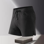 Running Shorts+Loose Regular Cut+Gym Jogging Outdoor Fitness Sport+Quick Dry Breathable Lightweight+Summer+Men Regular Fit
