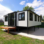 China Fold Out Container House 20ft 40ft Expandable Tiny House Container Prefabricated Container House Mobile Home for Australia