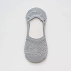 Fashion Non-slip Silicone Lace Ankle Socks Women Invisible Hollow Out Cotton Summer Boat Socks Breathable Short Low Cut Socks