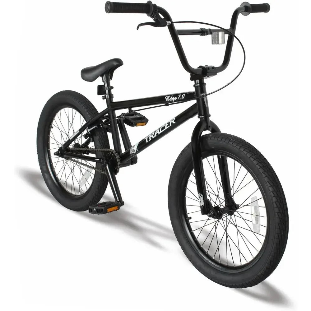 20-Inch BMX Bike for Kids: Entry to Intermediate Level, Unisex Design, Hi-Ten Steel Frame, U Brake, 2/3-Piece Crank Options