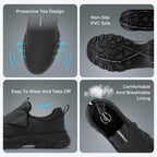 Men's Slip-On Shoes Loafers For Business Flat Shoe Casual Wear Lightweight With Arch Support Insoles For All-Day Comfort