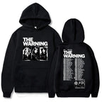 The Warning World Tour 2026 Hoodies Unisex Streetwear Long Sleeve Fleece Hooded Pullovers Graphic Merch Band Fashion Print Hoody