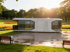 Customized Mobile Tiny House Steel Frame Insulated All Climate Resistant for Homestay Farm Stay Glamping Pod Home