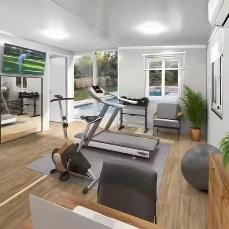 Prefab Tiny Homes 20ft 40ft Expandable Container House Customized Prefab House Garden Rooms Folding Room Sheds Warehouse Barn