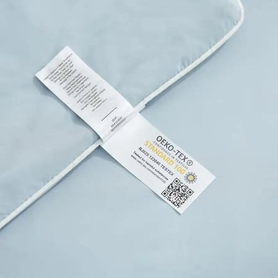 Cozy Bliss Cooling Comforter Queen Size, Cooling Blankets for Hot Sleepers and Night Sweats, Blue Summer Comforter for Queen Siz