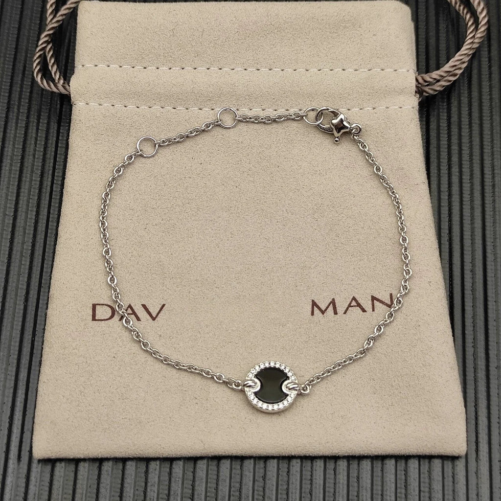 2025 New High-Quality Christmas Elegant and Simple Gold-Plated Round Bracelets and Necklaces Set - Valentine's Day Gift