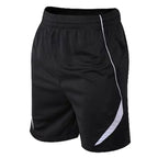 Running Shorts Summer Men Casual Solid Drawstring Short Pants Smooth Polyester Breathable Light Surfing Seaside Resort Swim Sports Pants