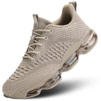 Socviis Men's Air Cushion Running Shoes Breathable Tennis Fashion Sneakers Non Slip Workout Casual Sport Shoes Gym Training Com