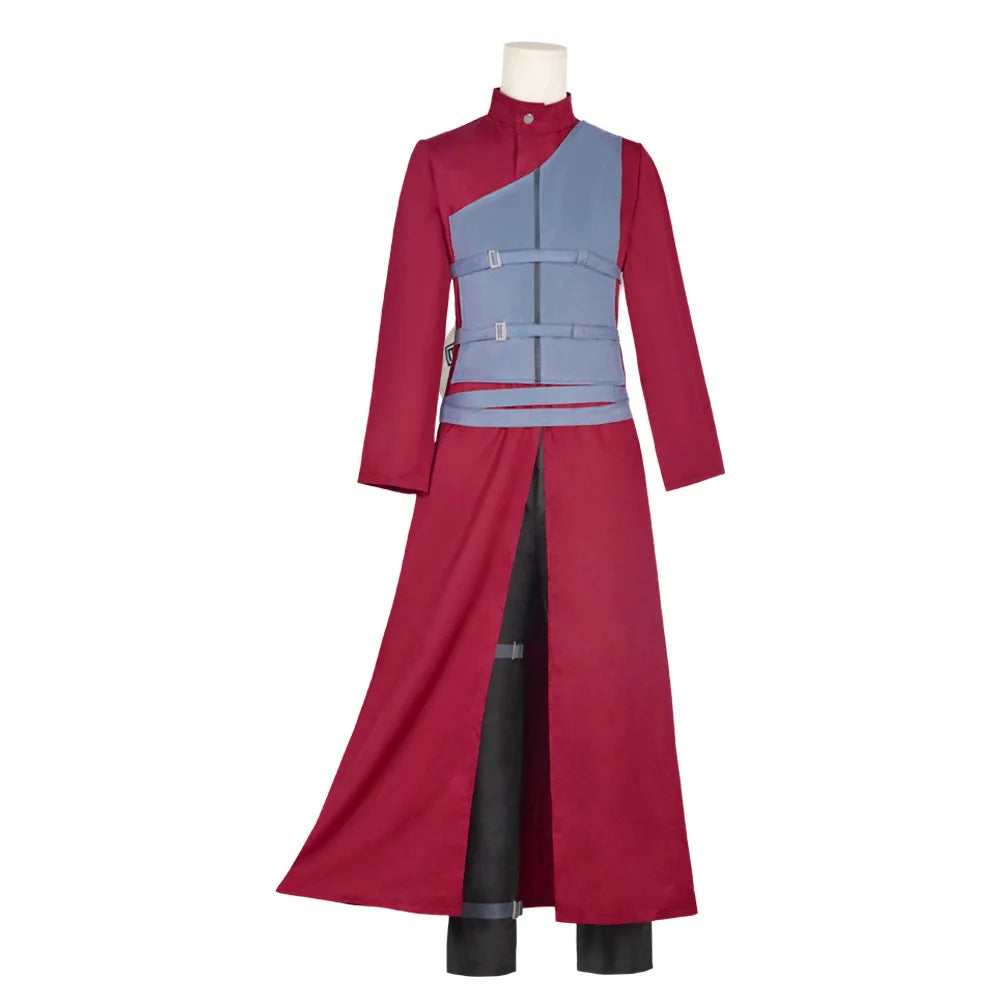 Anime Ninja Gaara Role Playing Costume Sand Dress Red Role Playing Performance Costume New Style