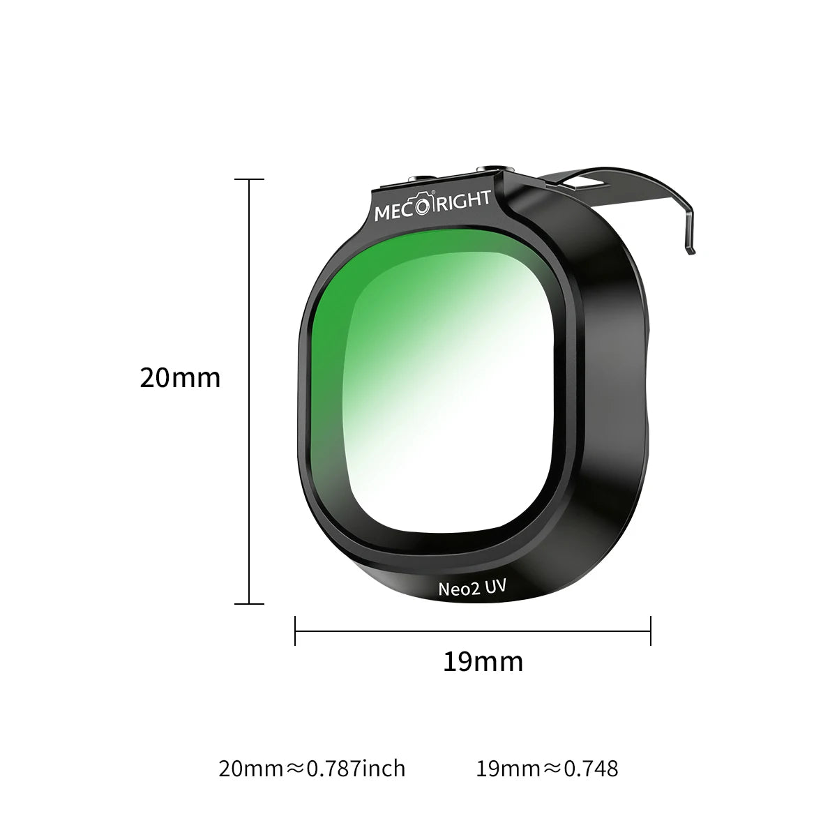 Mecoright Professional Camera Lens Filters Set for DJI NEO 2 Drone - ND/CPL Polarizers/UV/Black Mist/Anti-Light Pollution Filter