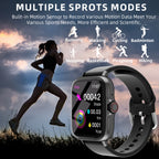 1.83'' Smart Watch with Message Answer Call Sleep Monitoring Sports Pedometer Information Alerts For iPhone Android
