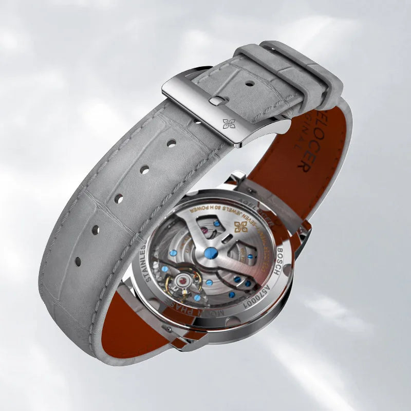 AGELOCER  Major Breakthrough 29.51-Days MoonPhase Original Astronomer Men's Mechanical Watch Birthday Gift for Men
