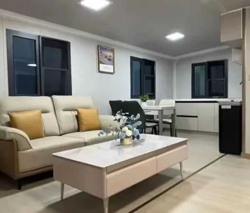 Expandable Container House  Modular Prefabricated Foldable Portable Insulated Waterproof Homes For Villa Holiday With Furniture