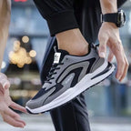 Breathable Mesh Non Slip Casual Sneakers Lightweight Running Shoes For Men Summer Outdoor
