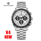 PAGANI DESIGN Moon Mens Watches Quartz Automatic Watch Men Luxury Sports VK63 Chronograph Waterproof Sapphire Reloj Hombre 2025