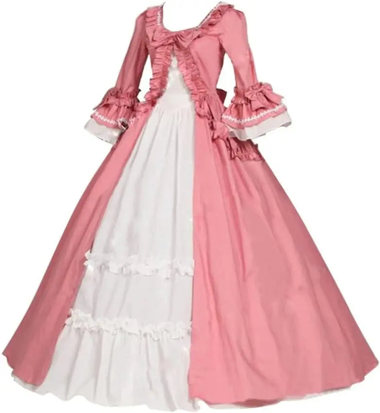 Women's Victorian Rococo Dress Inspiration Maiden Costume