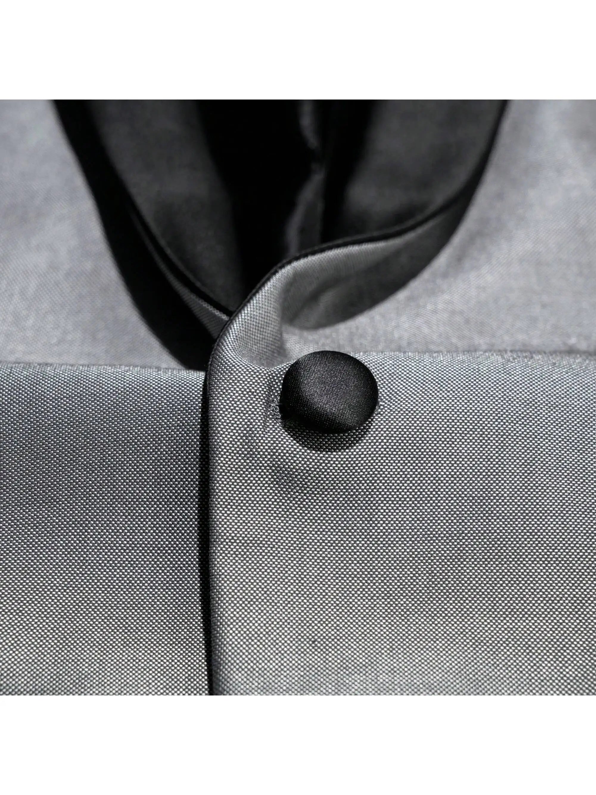 Customized Luxury Men Suits Single Breasted Peak Lapel 3 Piece Jacket Pants Vest Full Sets High Quality Clothing Terno Blazers