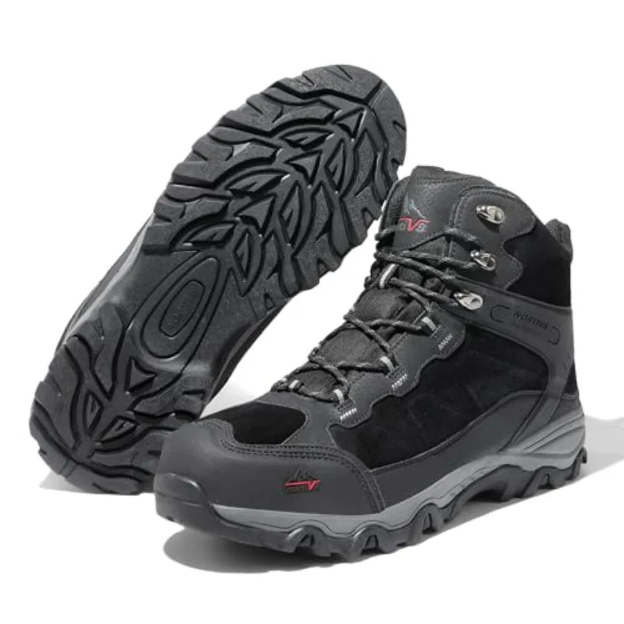 NORTIV 8 Men's Waterproof Hiking Boots Outdoor Mid Trekking Lightweight Mountaineering Shoes Paladin