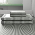 Summer Ice Silk Cooling Pad Breathable Jacquard Mattress Cover with Nonwoven Surface for College Student Dorm Bedroom Cool Sleep