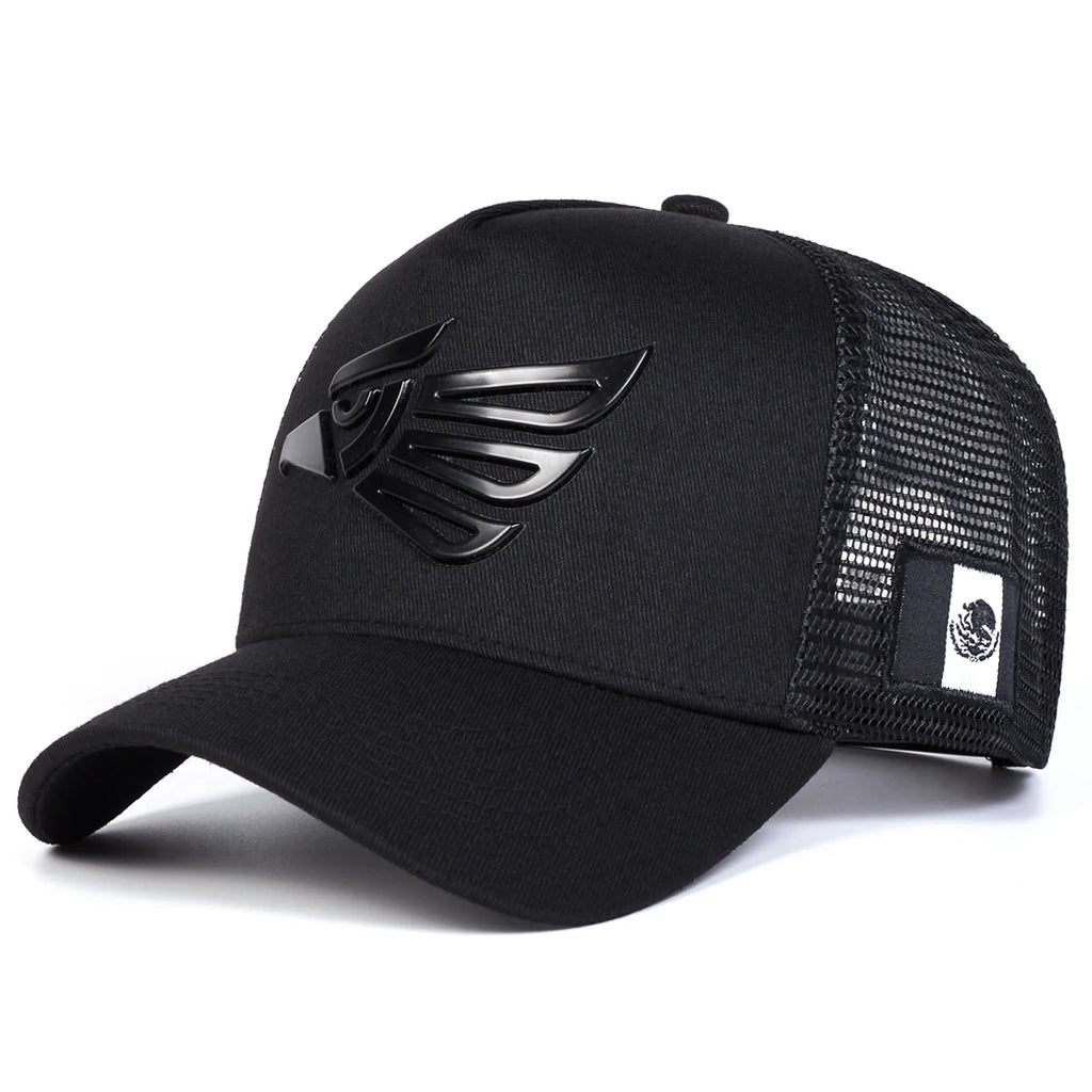 Unisex Mexican Eagle Label Baseball Net Caps Spring and Summer Outdoor Adjustable Casual Hats Hip Hop Hat Sunscreen Hat