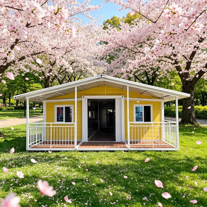 Expandable Folding Modular House Container Home for Temporary Office Staff Housing and Garden Room Customized