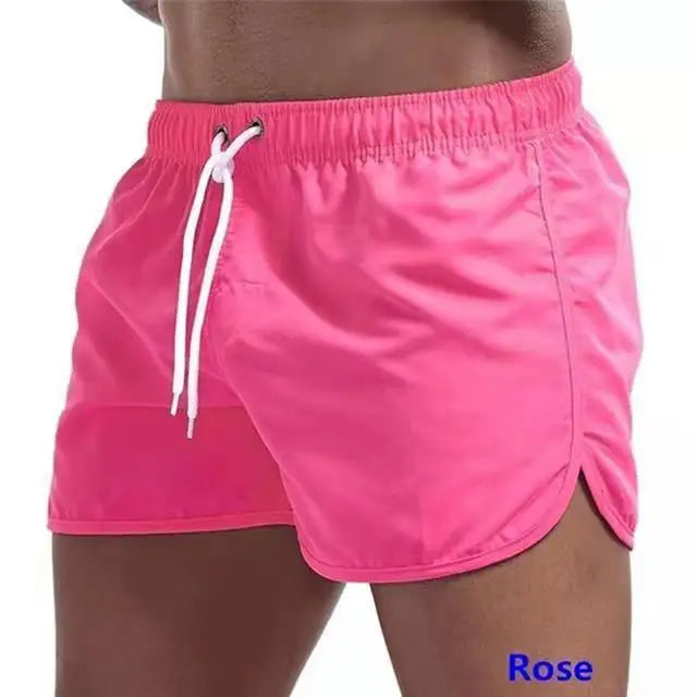 Sports Shorts Summer Men Casual Loose Fit Shorts Ice Silk Breathable For Beach Basketball Fitness Comfort Short Pants