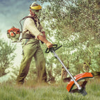 52cc 6 in 1 Gas Hedge Trimmer,Brush Cutters Weed Eater Wacker Gas Powered,Gas Pole Saw Chainsaw,Grass Pruner Multifunctional for Yard Garden Lawn Care