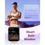 Smart Watches for Men and Women - HD Screen, Fitness Tracker, Waterproof, Compatible with iOS/Android