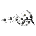 51-inch Detachable Wall Decoration,135 x 63 cm Metal Wall Decor, Large Metal Wall Art Decor For Living Room, Wall Art Decor
