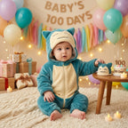 Toddler Animal Onesie Pajamas Fleece Hooded Zip Up Romper Baby Costume Plush Hooded Jumpsuit Cartoon Animal Sleep Sack Halloween Christmas Costume Infant Cozy Sleepwear Warm Winter Outfit Baby Shower Gift Plush Costume Kids B