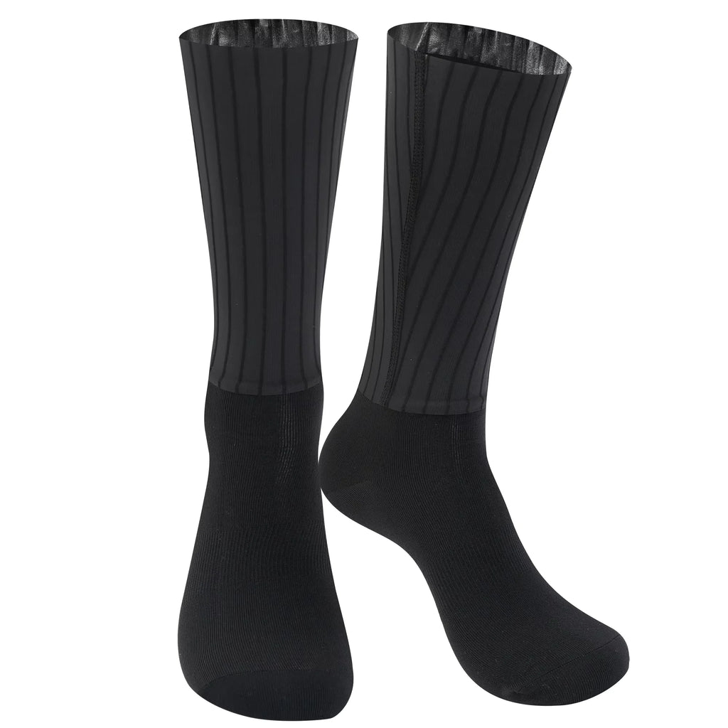 YKYWBIKE Aero Cycling Socks Unisex Aerodynamic Professional Team Race Pro Breathable Anti Slip Road Bike MTB Bicycle Socks