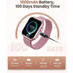 HD Smartwatch with Calls, Messages, Health Tracking and Sports Modes