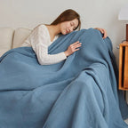 Solid Cotton Blanket for Bed Waffle Plaid Bedspread for Single Queen King Bed Sofa Blankets Throw Sofa Cover Sheet Summer Quilt