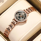 OLEVS Quartz Watches for Women Top Brand Waterproof Stainless Steel Ladies Watches Elegance Luxurious Casual Watch Women's Watch