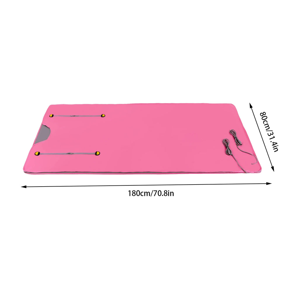 Portable Sauna Blanket Zipper Design Relaxing Heating Sauna Blanket 35-80℃ for Home Spa Salon Body Relaxation