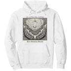 All Seeing Eye Latin Quote Ad Astra Per Aspera Pullover Hoodie