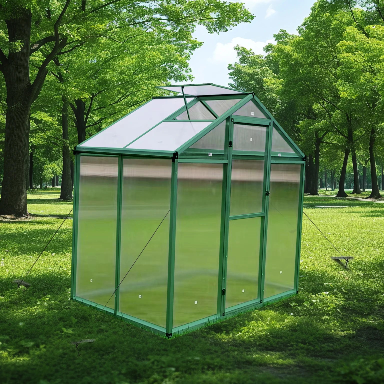rt-House Cheap Tiny Prefab Home Garden House Glass House Glassroom Movable Sunroom Aluminum Glass Sunroom Moveable！