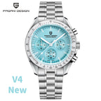 PAGANI DESIGN 2025 New AK Project Men's Watches Luxury Quartz Wrist Watch For Men AR Sapphire Speed Chronograph Automatic Date