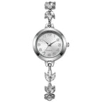 Elegant Women Watches Luxury Rhinestone Bracelet Bracelet Quartz Watch Reloj Mujer Girls Clock Gift（Without Box）
