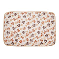 20x20cm Dog Blankets Paw Print Puppy Blanket Comfortable Soft Cat Blanket Plush Pet Blanket for Puppy Kitten