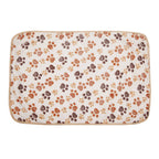 20x20cm Dog Blankets Paw Print Puppy Blanket Comfortable Soft Cat Blanket Plush Pet Blanket for Puppy Kitten