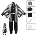 Anime Kimetsu No Yaiba Iguro Obanai Kimono Uniform Anime Wig Cosplay Costume Halloween Party