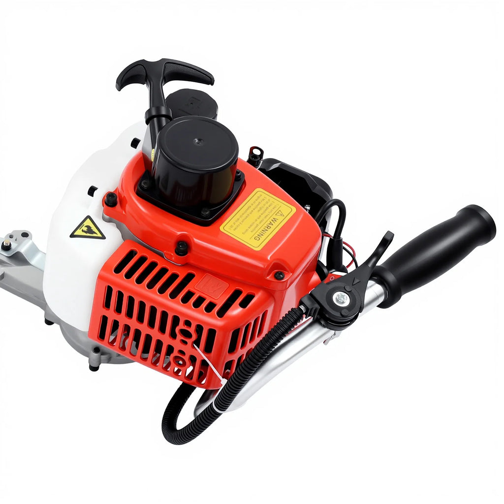 Petrol Hedge Trimmer Machine, 22.5CC 2-Stroke Engine with 27.6 Inch Double-Sided Blade, for Garden Shrub Pruning Yard Landscaping, Heavy Duty Cordless Hedge Cutter with Gloves & Goggles Kit