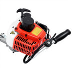 Petrol Hedge Trimmer Machine, 22.5CC 2-Stroke Engine with 27.6 Inch Double-Sided Blade, for Garden Shrub Pruning Yard Landscaping, Heavy Duty Cordless Hedge Cutter with Gloves & Goggles Kit