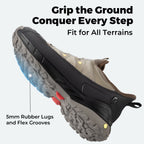 Fittington Slip-on Shoes Wide Sneakers For Men Soft Mens Running Shoe Slip Resistant Hiking Walking Shoes With Arch Spport