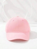 1pc Fashionable Multi-Color Sports Casual Women's Soft Top Baseball Cap,Summer,Beach,Hat,Holiday,Travel